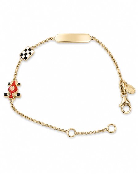 Bracelet Idee Preziose dal 1987 Child in Yellow Gold IP.BK18G/144 - IP.BK18G/144